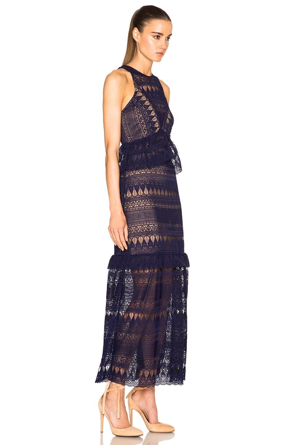 Vestido Needle & Thread Marinho