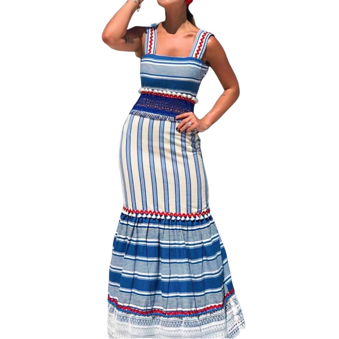 Vestido Acqua Marina