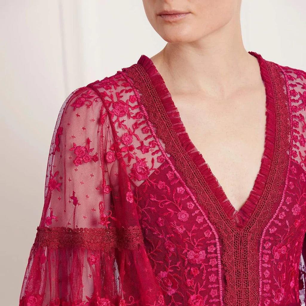 Needle & Thread Vermelho