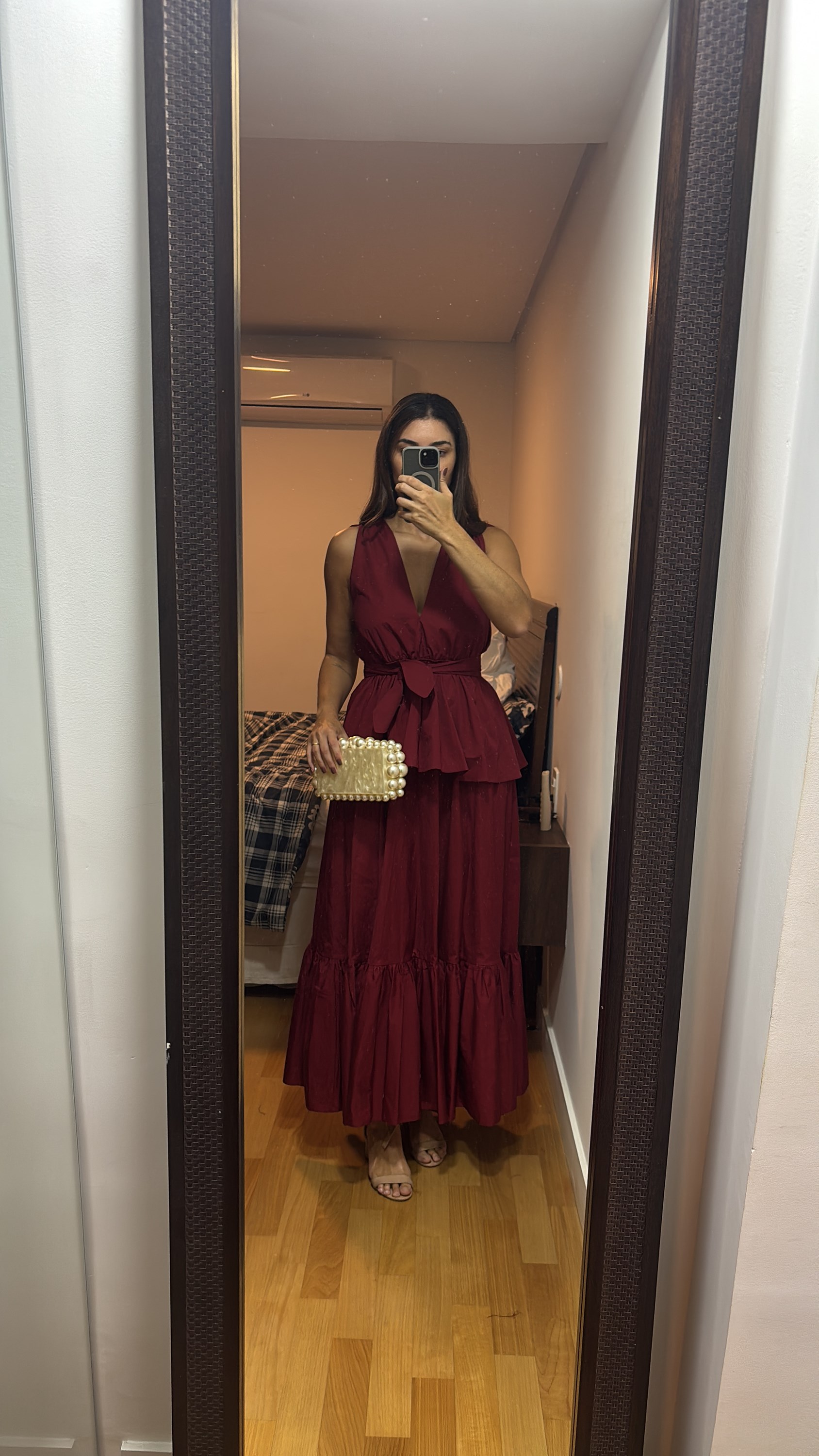 Vestido Peplum MadNomad Vermelho