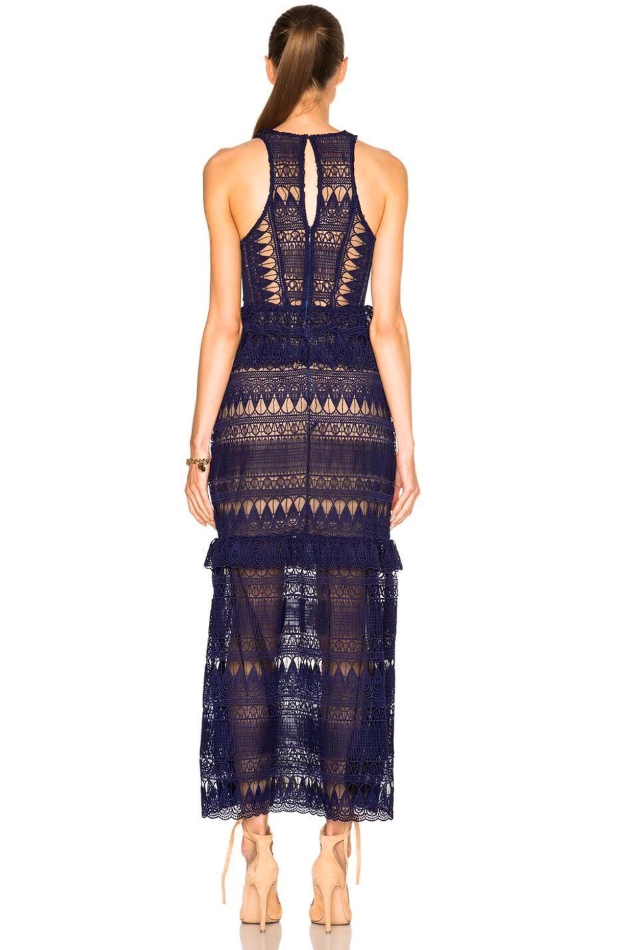 Vestido Needle & Thread Marinho