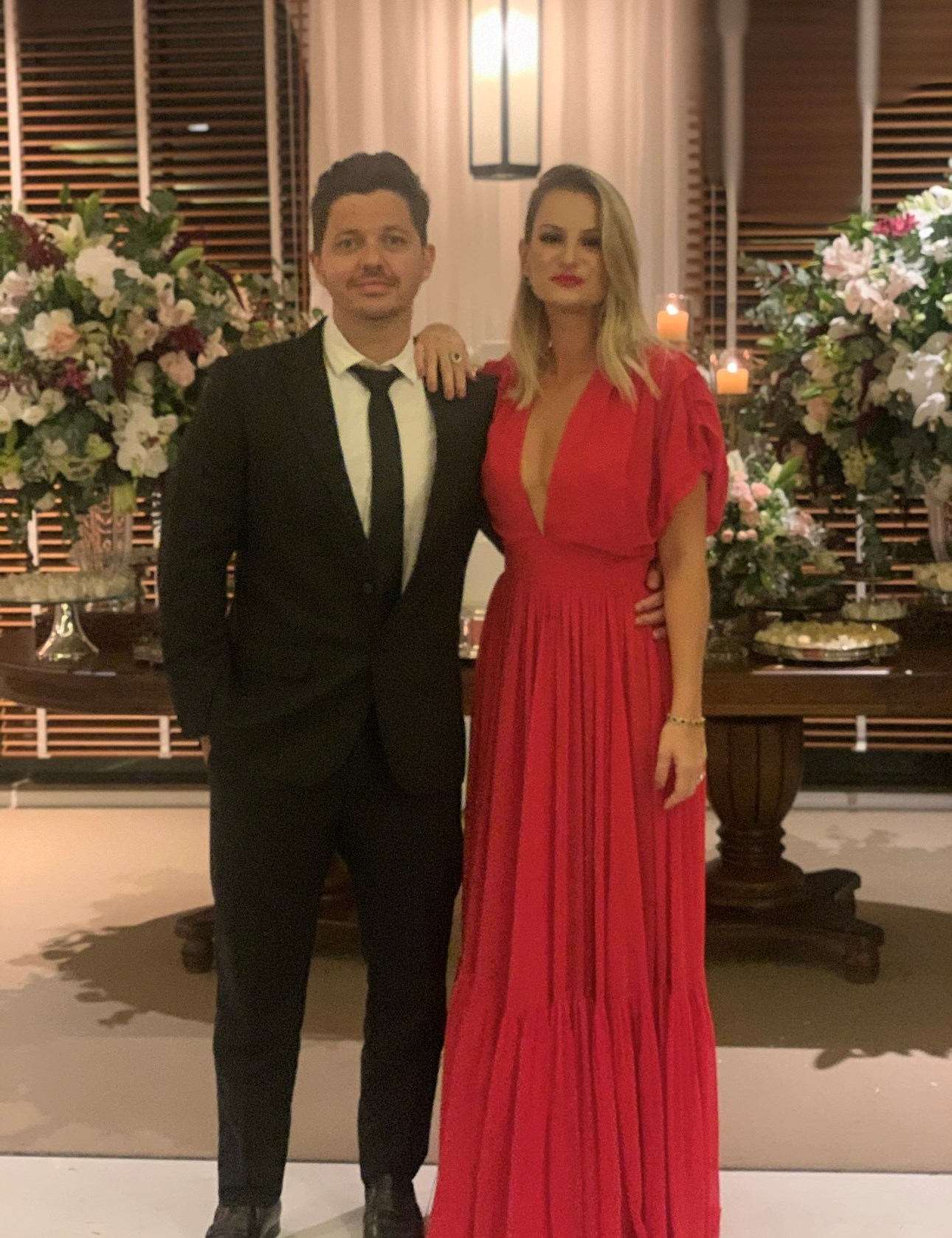 Vestido Fabulous Agilita em seda Vermelho 