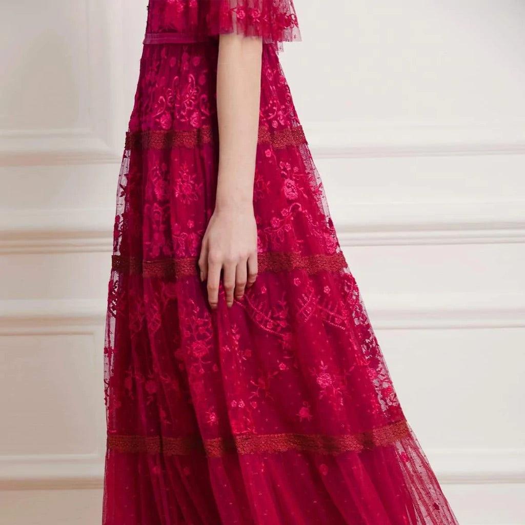 Needle & Thread Vermelho