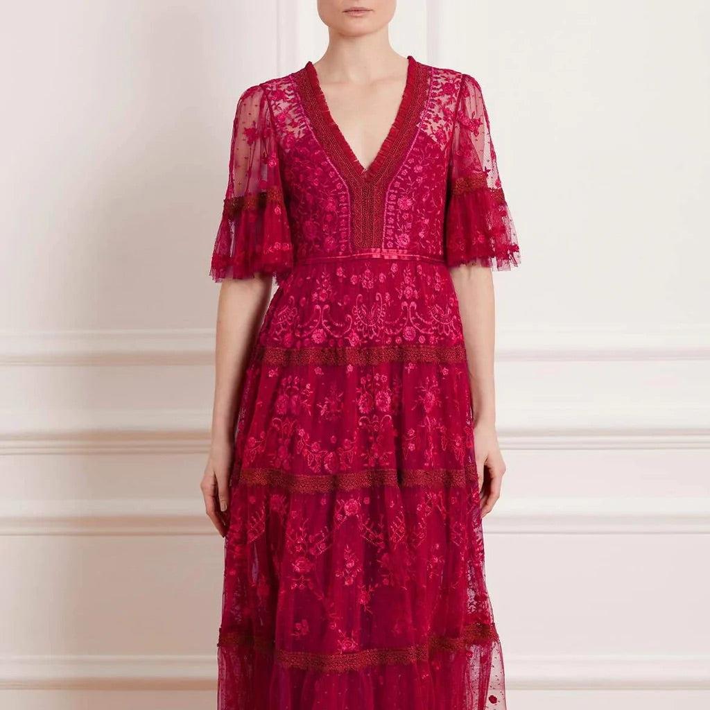 Needle & Thread Vermelho