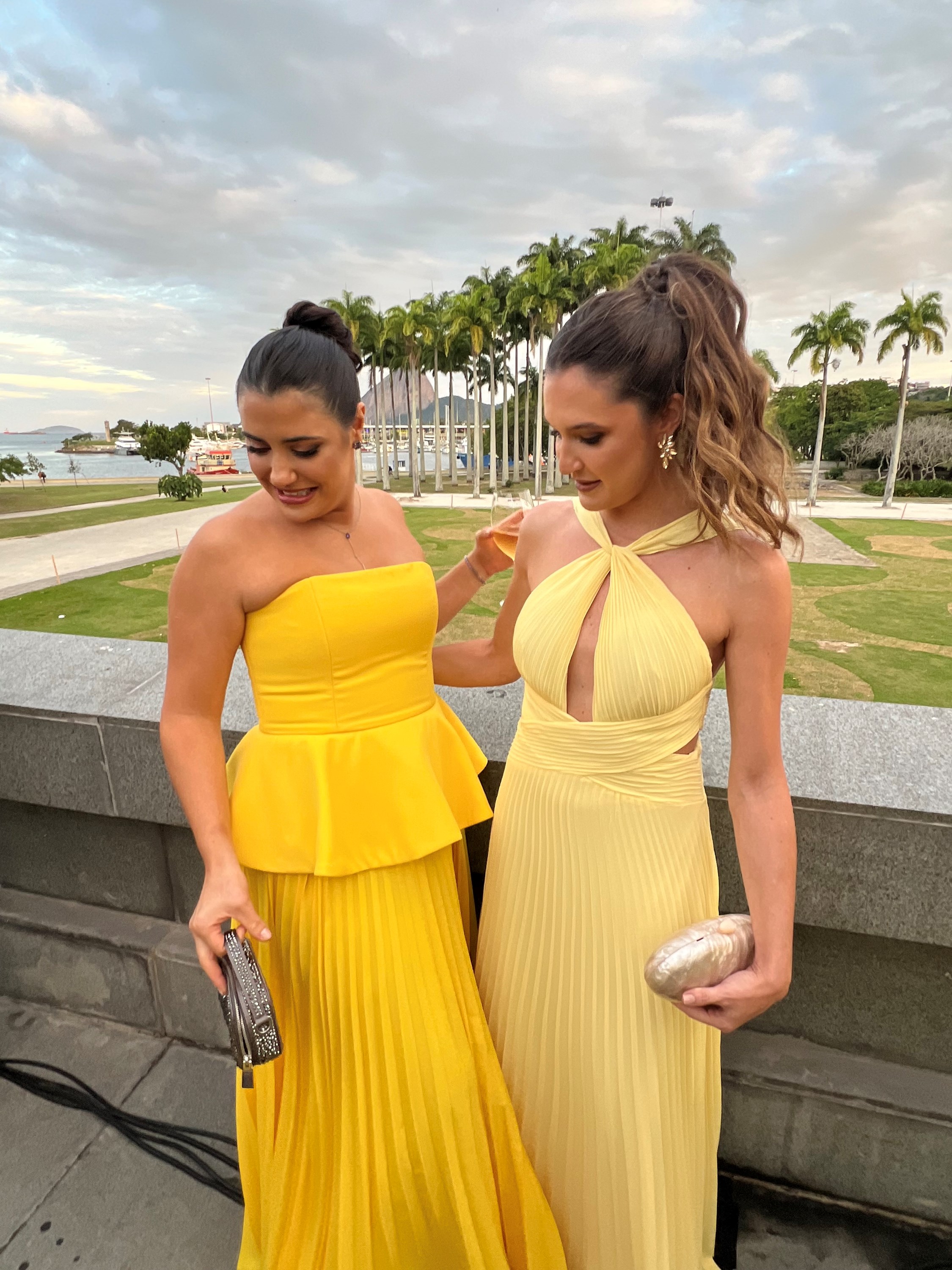 Vestido Amarelo Candy Brown